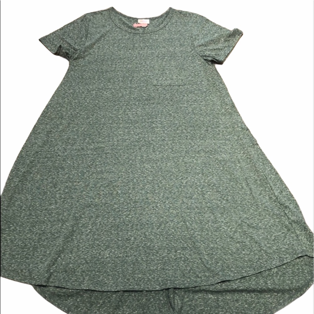 LuLaRoe Green High Low Dress